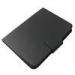 Portable Slim black iPad leather case with keyboard , OEM / ODM
