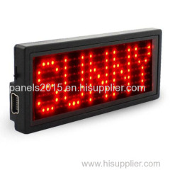 Led Moving Message name board Display