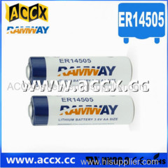 lithium aa er14500 battery 3.6v 2700mAh
