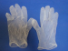 Translucent PVC disposable surgical gloves