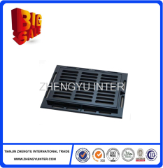 Coated sand ductile iron water drain grate