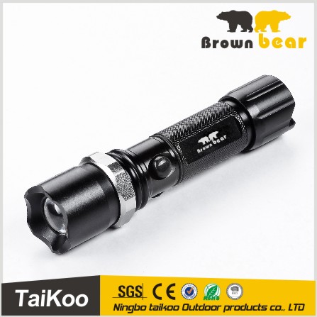 multi function rechargeable 500 lumens led flashlight