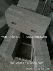 High Cr Tap Liners with the Dimension 297x145x100mm Used for Grinding Mill
