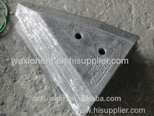 High Cr White Iron Hopper Car Block Liners with Hardness More Than HRC58
