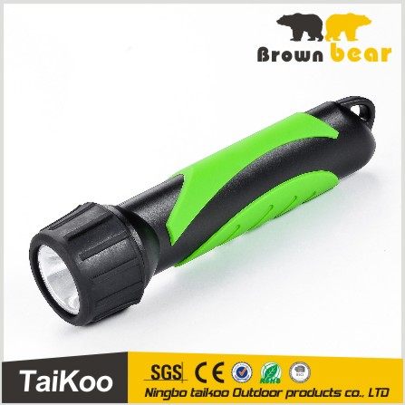 abs 1w led bright light flashlight