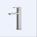 One Handle Flat Bathroom Basin Faucets Stainless Steel Hospital Tap