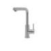 Silver Tall Stainless Steel 304 Pull Out Kitchen Faucet One Handle Customized