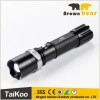 3w xpe adjustable focus beam rechargeable led torch