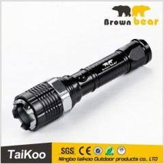 rechargeable aluminum t6 880lm rechargeable strong light flashlight