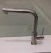 Silver Single Lever Pull Out Kitchen Faucet With Ceramic Cartridge