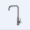 Water Saving Flat Tap Single Handle Kitchen Faucet with Chrome Finish