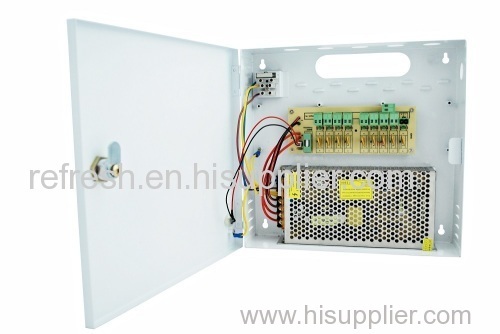 CCTV Power Supply Box DC12V120W 9channels