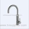 Commercial Gooseneck Kitchen Faucet One Handle , Hot And Cold Water Faucet