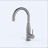 Silver Deck Mounted Single Hole Bathroom Faucet For Vessel Sinks