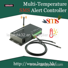 Multi-Temperature SMS Alert Controller