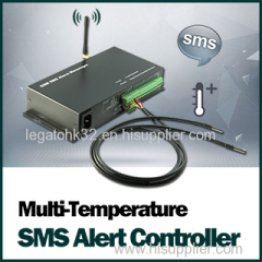 Multi-Temperature SMS Alert Controller