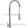 OEM ODM Spring Mixer Taps Pull Out Kitchen Faucet Stainless Steel 304