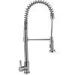 OEM ODM Spring Mixer Taps Pull Out Kitchen Faucet Stainless Steel 304