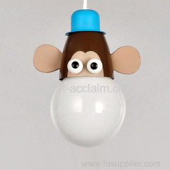 The Monkey children's glass chandeliers creative small chandelier