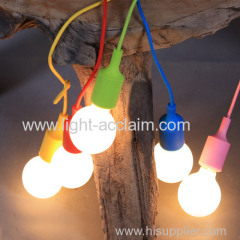 Candy colors small Chandelier Creative restaurant Chandelier children's glass chandeliers