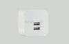 Foldable Flat Plug Dual USB Travel Adapter iPad Air Wall Charger With CE