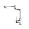 Premium Kitchen Deck Mount Pot Filler Faucet Stainless Steel Material