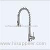 Stainless Steel Spring Spout Kitchen Faucet Pull Down Sink Mixer Custom