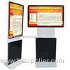 Multi Language Floor Standing Digital Signage 55 inch , Restaurant LCD AD Player