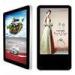 Iphone styled LCD HD advertising display with Durable Metal Housing