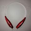 Red In Ear Canal Stereo Wireless Headphones Sport Bluetooth CSR4.0