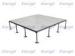 Ceramic Finish Steel Raised Floor for Data Center , Dustlessness Chamber