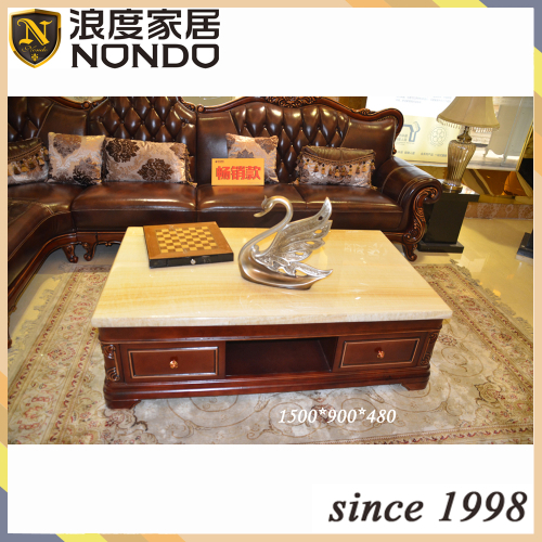 Luxury artificial marble coffee table S0006A