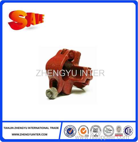 Swivel coupler scaffold fastener swivel pipe clamp for outside construction