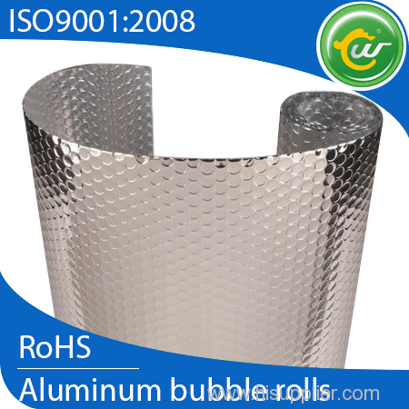aluminum foil and air bubble