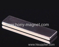 Sintered NdFeB Magnet block with Nickel Coating