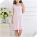 Apparel & Fashion Underwear & Nightwear Pajamas Bamboo fiber YD melange pajama sleep dress for ladies lotus sleeves