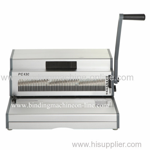 Heavy Duty Single Wire Coil Binding Machine PC430