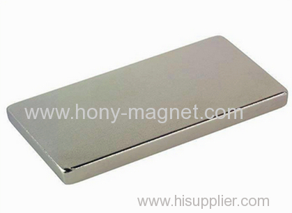 Sintered Block Permanent Strong Ndfeb Magnet Customized