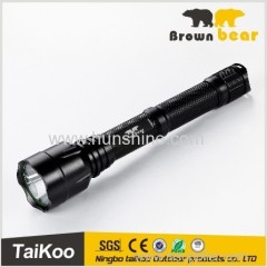 Nice head T6 LED tactical torch light baton