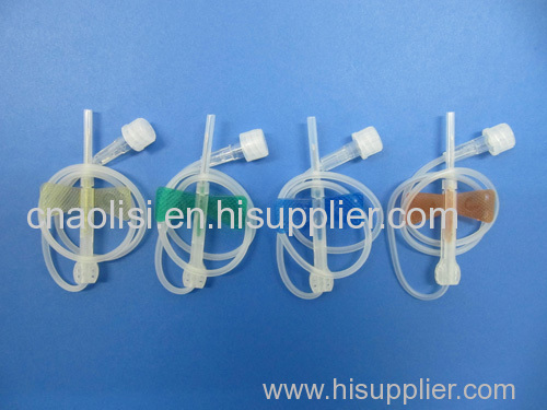 safety disposable scalp vein set luer lock