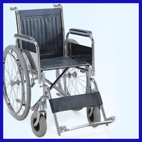 electroplated manual foldable standard wheelchair size