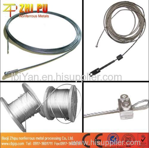 good quality Tungsten wire rope for lift system