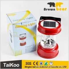 4LED 2w 6v led solar lantern solar camping lantern,solar camping light