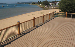 Project in UK of WPC composite decking