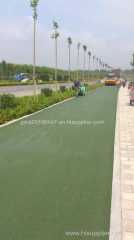 Roadphalt colored hot mix asphalt pavement