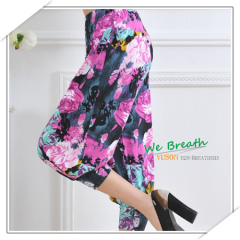Apparel & Fashion Pants & Shorts YUSON Ladies breeches Bamboo fiber Printed Patterns