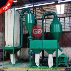 CE approved high performance wood powder making machine