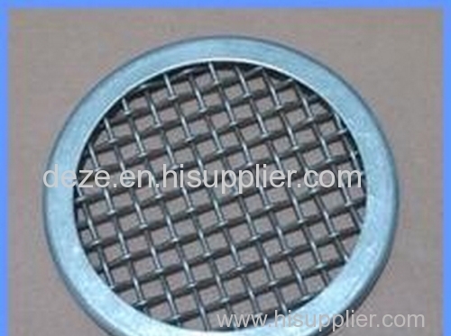 Metal Filter Screen With Stainless Steel Filter Mesh 1 Micron