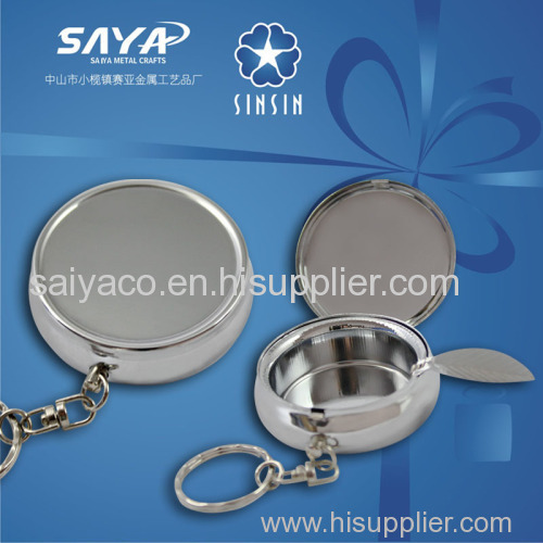 Custom design metal souvenir ashtray with wholesale price