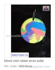 rubber arrow pullers protect you from being hurt when pull out arrow